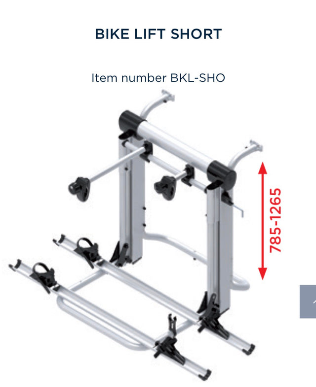 Electric Bike Lift - Short (785-1265)