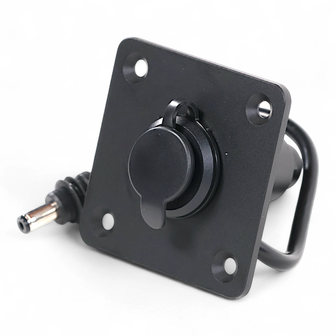 Aluminium Starlink Mini Caravan Waterproof Wall Socket / Passthrough DC 5.5 x 2.1