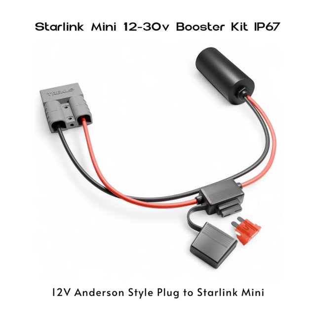 Treklo - 12 V Plug & Play Anderson Adapter for Starlink Mini – IP67 Waterproof