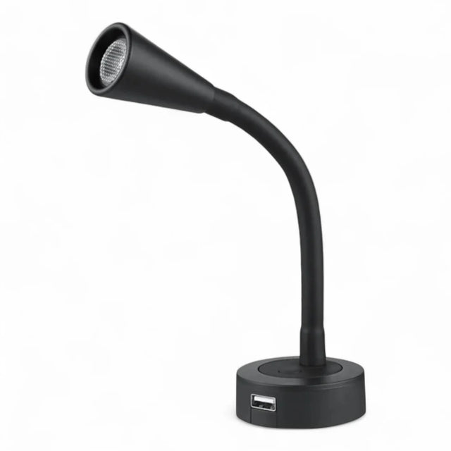 Pair of Zen Reading Lights with USB and Dimming