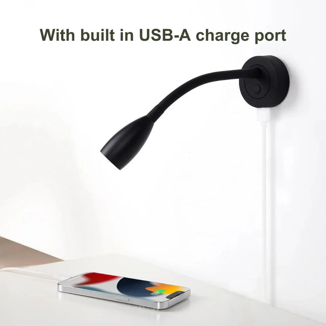 Pair of Max Reading Lights with USB and Dimming