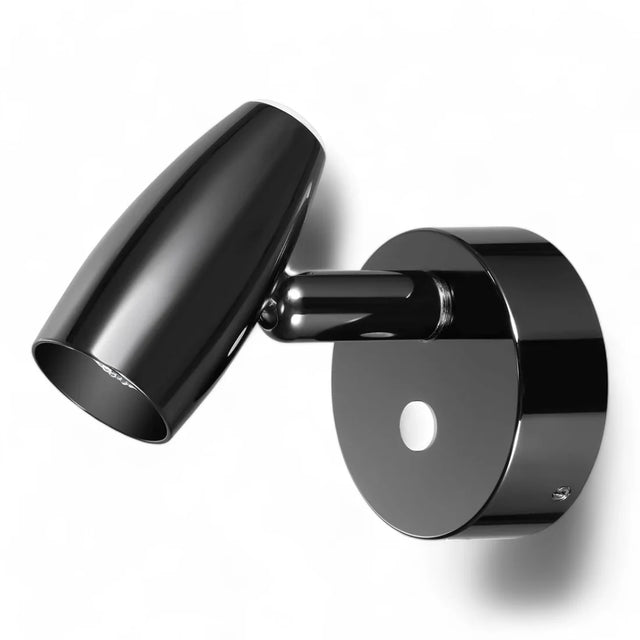 12/24 Volt Reading Spotlight for Caravans (Gun Metal Gloss Black)