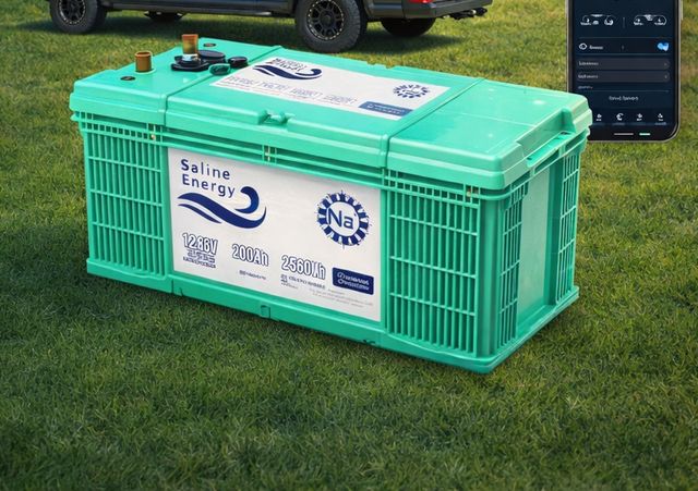 Saline Energy - Sodium-Ion Battery — Safe, Sustainable Power for RVs, Marine & Home Energy