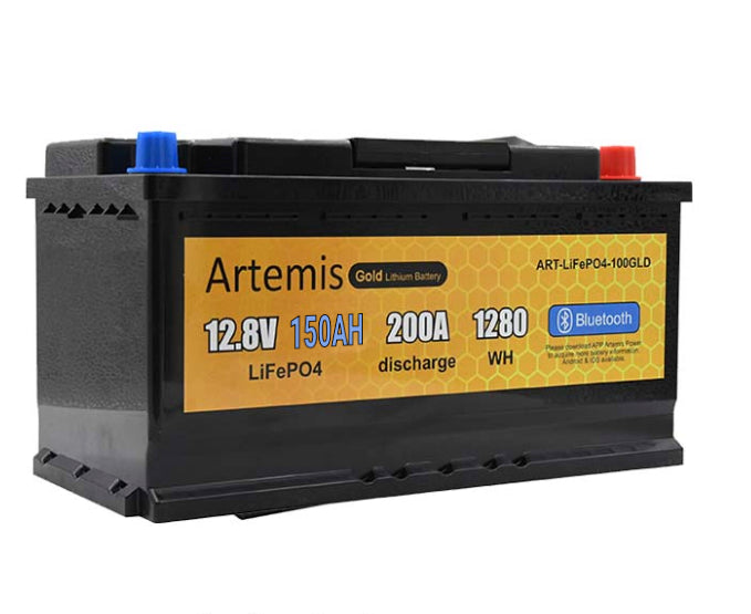 Artemis 150AH Lithium Battery - BT Monitoring App