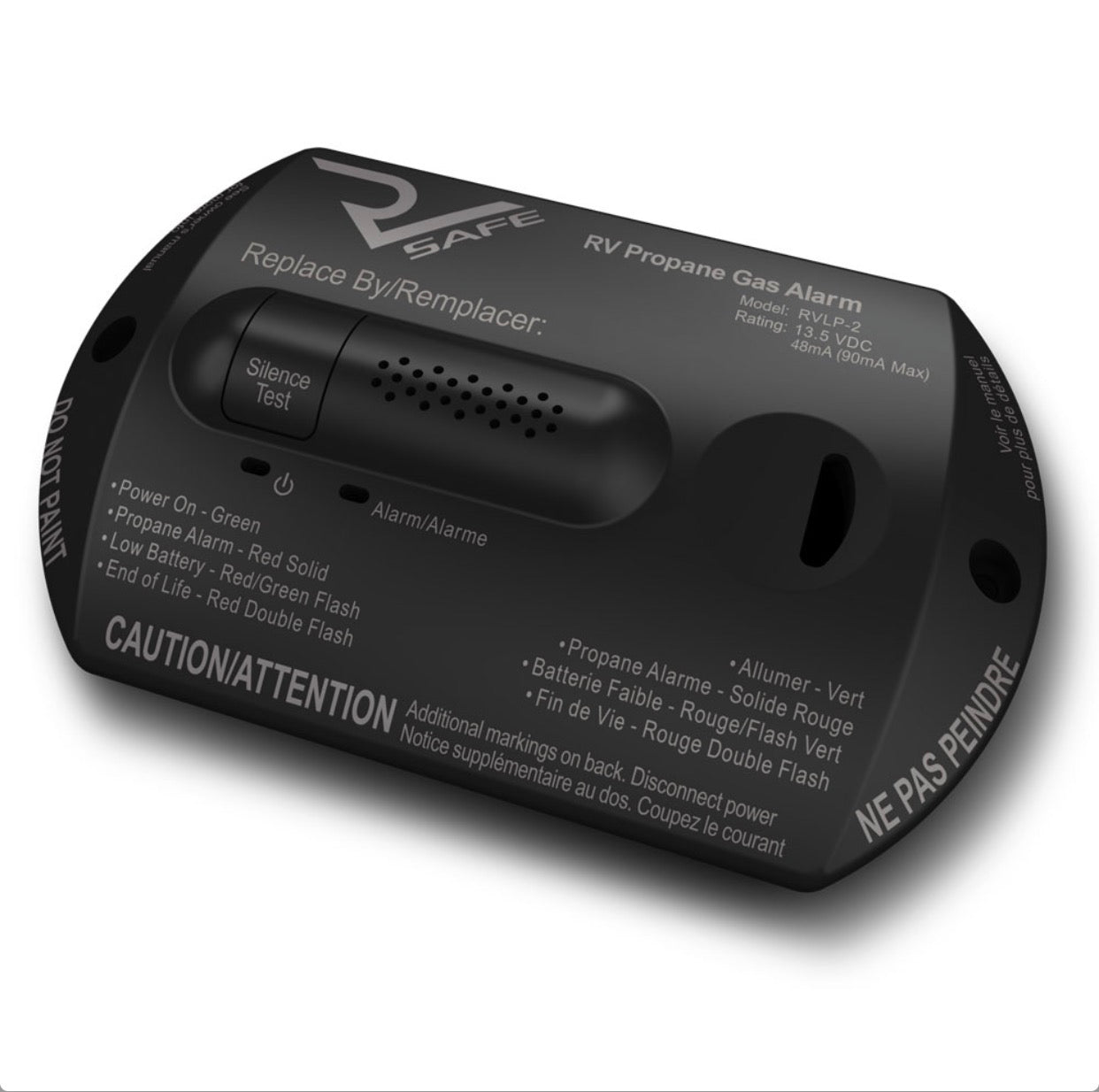 MTI Gas Carbon monoxide Detector 12v