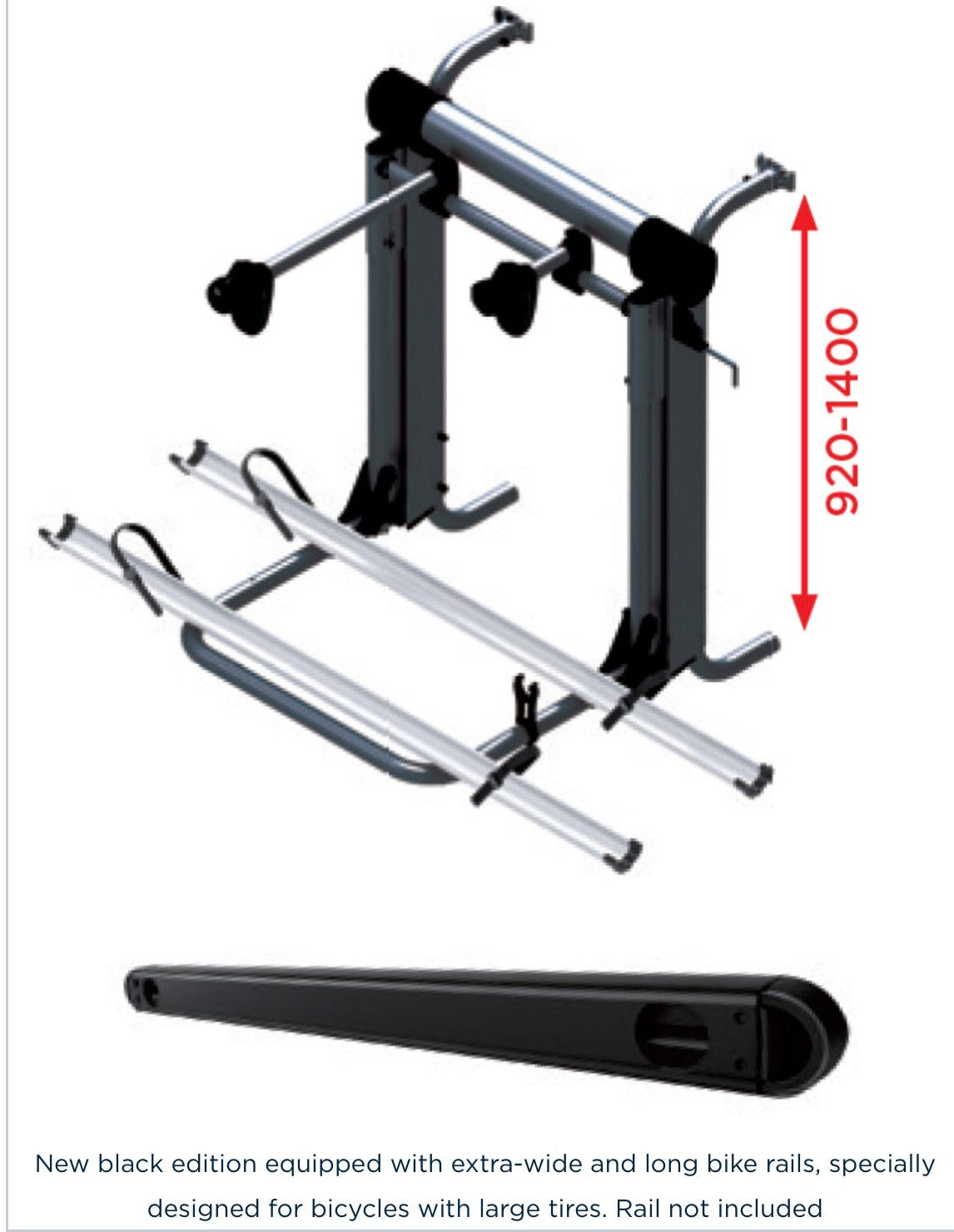 Electric Bike Lift – Off-Road Black Edition