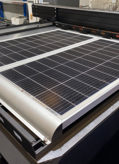 SR Mecatronic 100W Solar Panel & Mounting Bracket