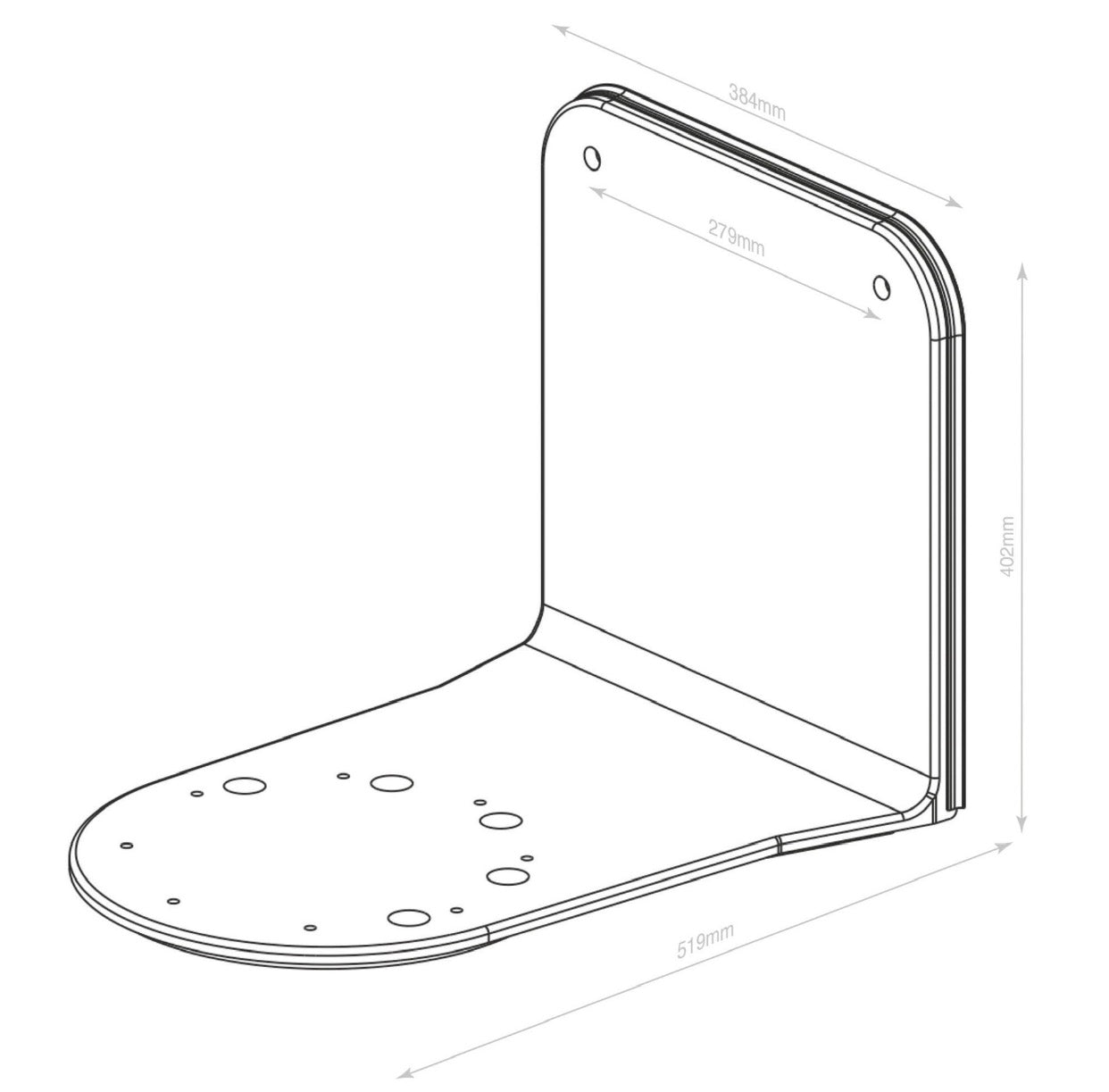 LooSeal Toilet L-Adaptor Medium