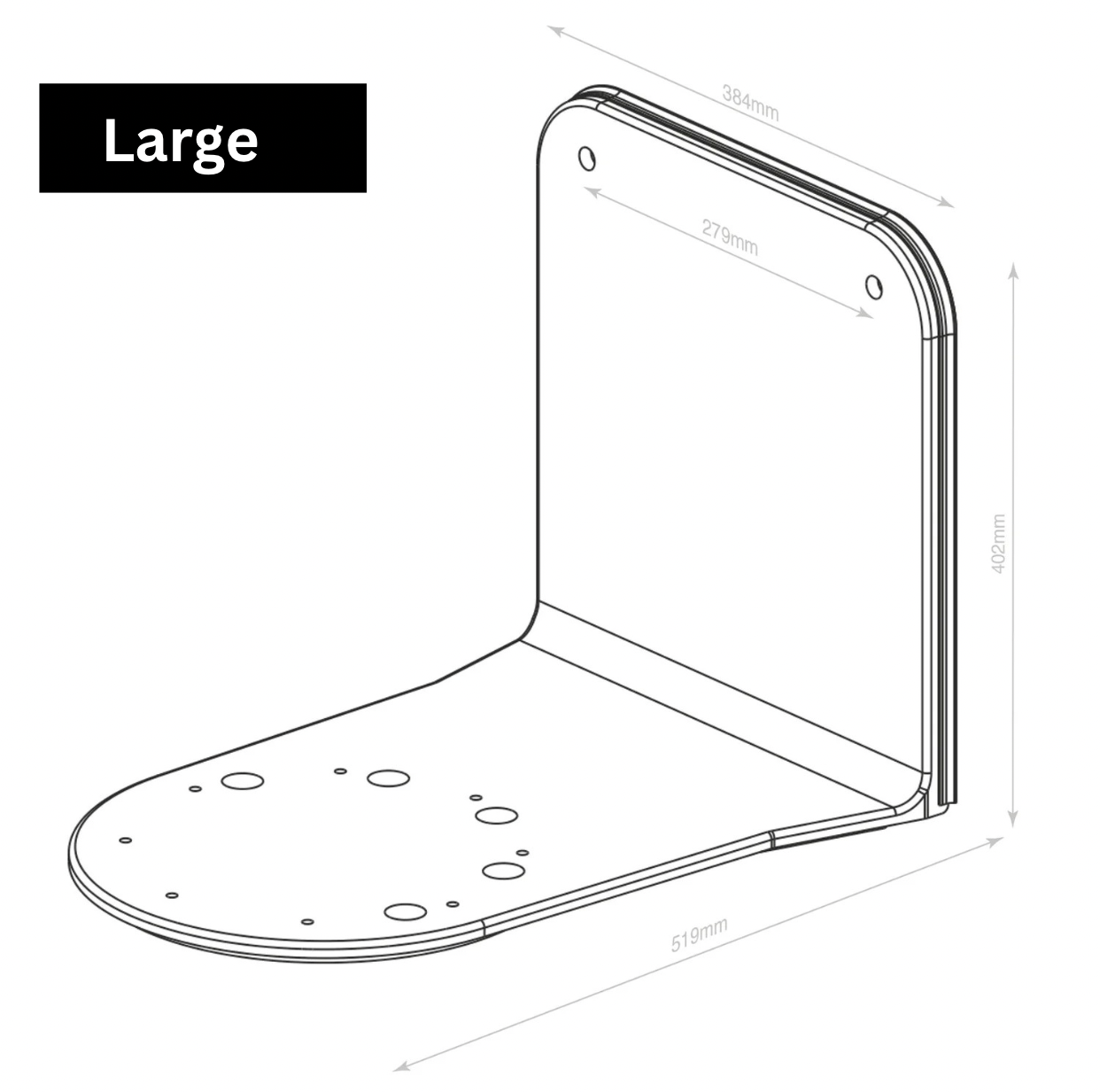 LooSeal Toilet L-Adaptor
