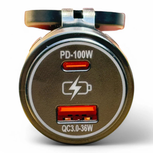 100W USBC QUICK CHARGER PD 12-24V