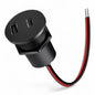 12V USB-C USB-A 100W POWER SOCKET – FLUSH MOUNT