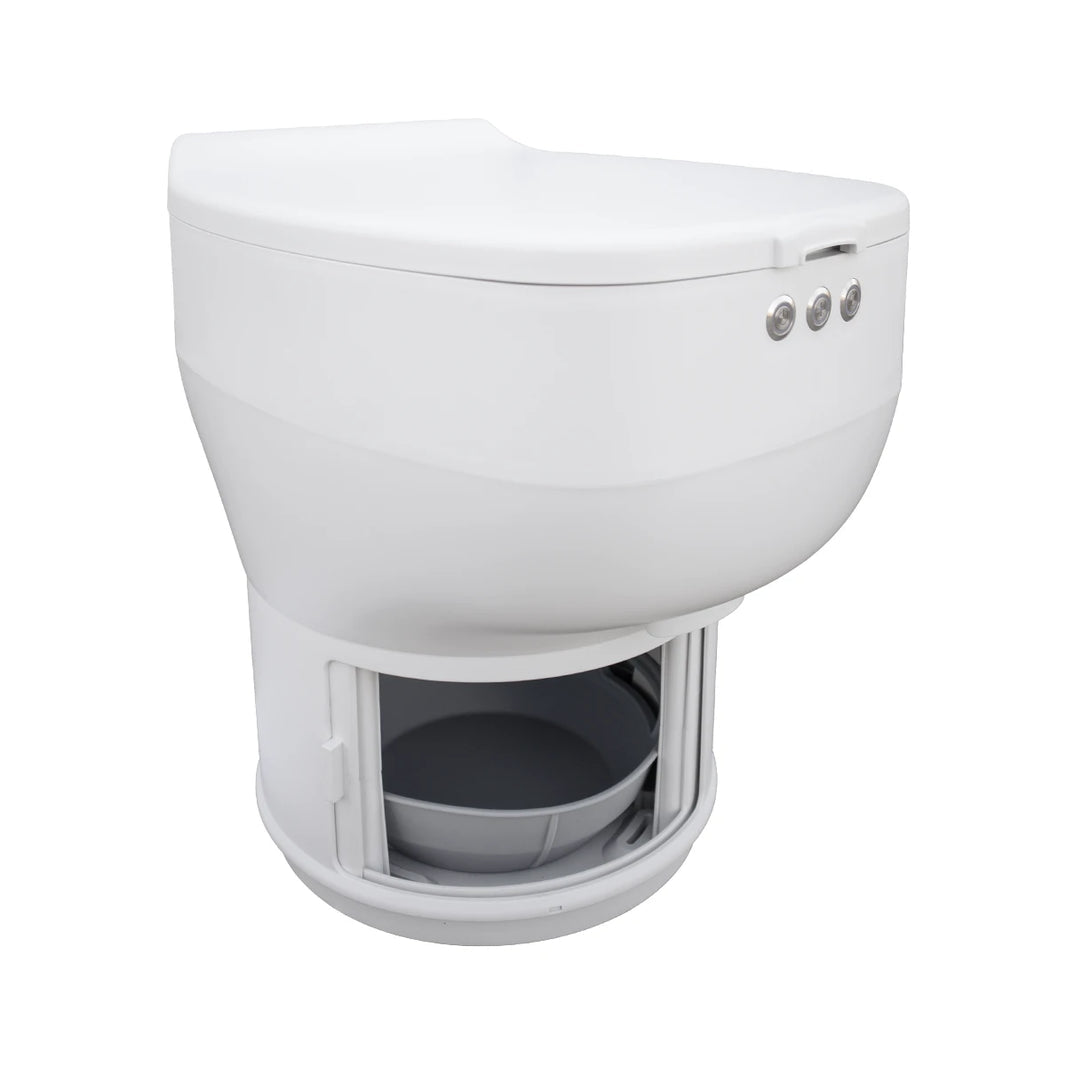 LooSeal Elite Auto Sealing Waterless Toilet White