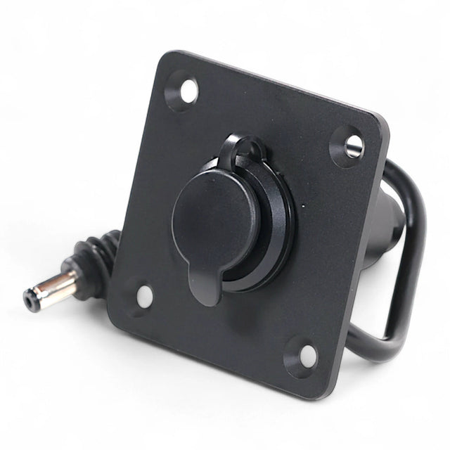 Aluminium Starlink Mini Caravan Waterproof Wall Socket / Passthrough DC 5.5 x 2.1