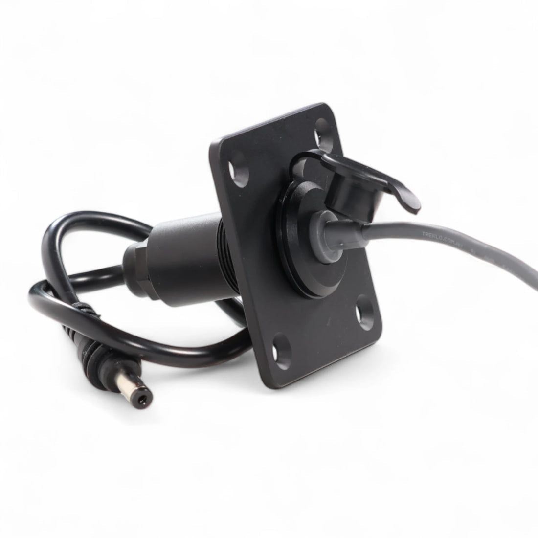 Aluminium Starlink Mini Caravan Waterproof Wall Socket / Passthrough DC 5.5 x 2.1