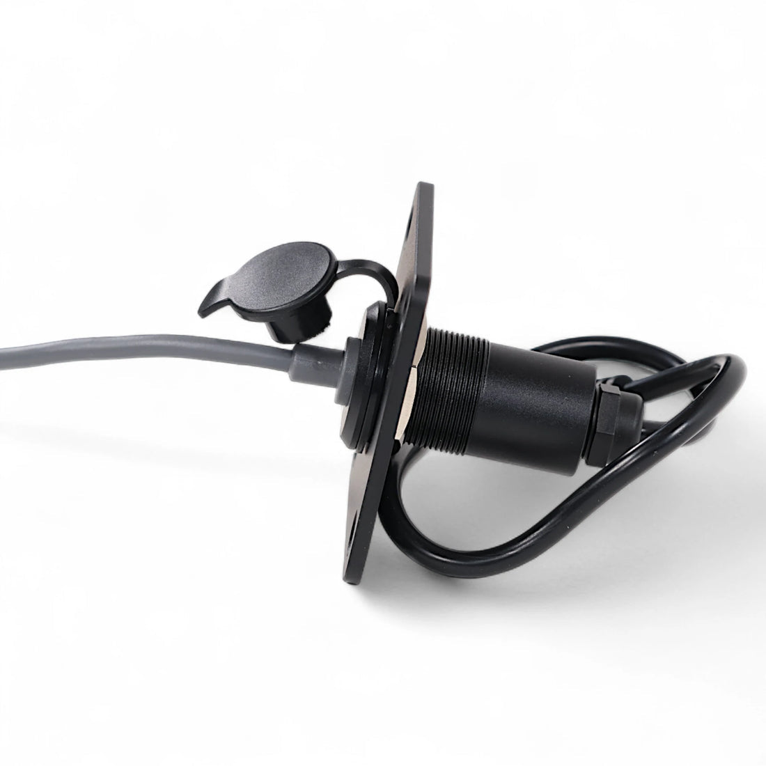 Aluminium Starlink Mini Caravan Waterproof Wall Socket / Passthrough DC 5.5 x 2.1