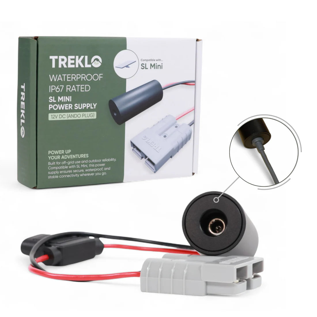 Treklo - 12 V Plug & Play Anderson Adapter for Starlink Mini – IP67 Waterproof