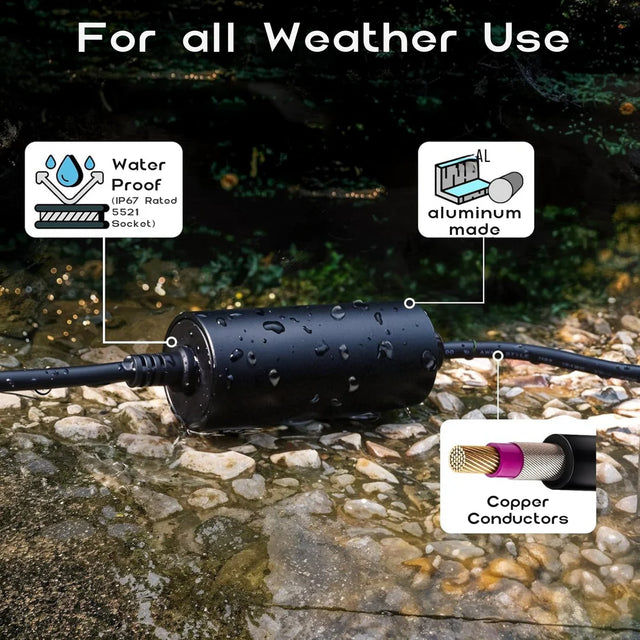 Treklo - 12 V Plug & Play Anderson Adapter for Starlink Mini – IP67 Waterproof