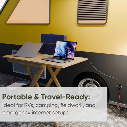 Treklo - 12 V Plug & Play Anderson Adapter for Starlink Mini – IP67 Waterproof