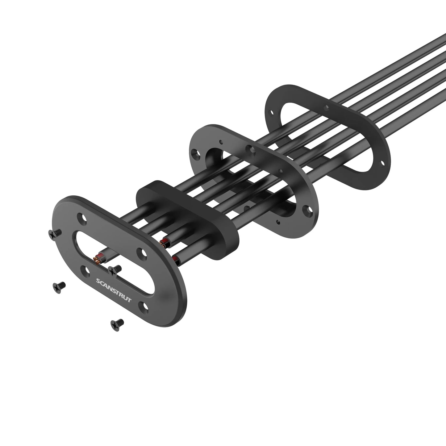 Scanstrut - Low Profile Multi Cable Seal – Black