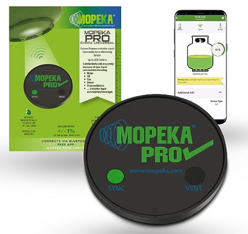 Mopeka - Universal Water Tank/Gas Bottle Level Detector including Collet