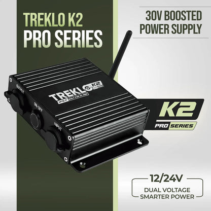 TREKLO - K2 Boosted Power Supply and Remote for Starlink Mini