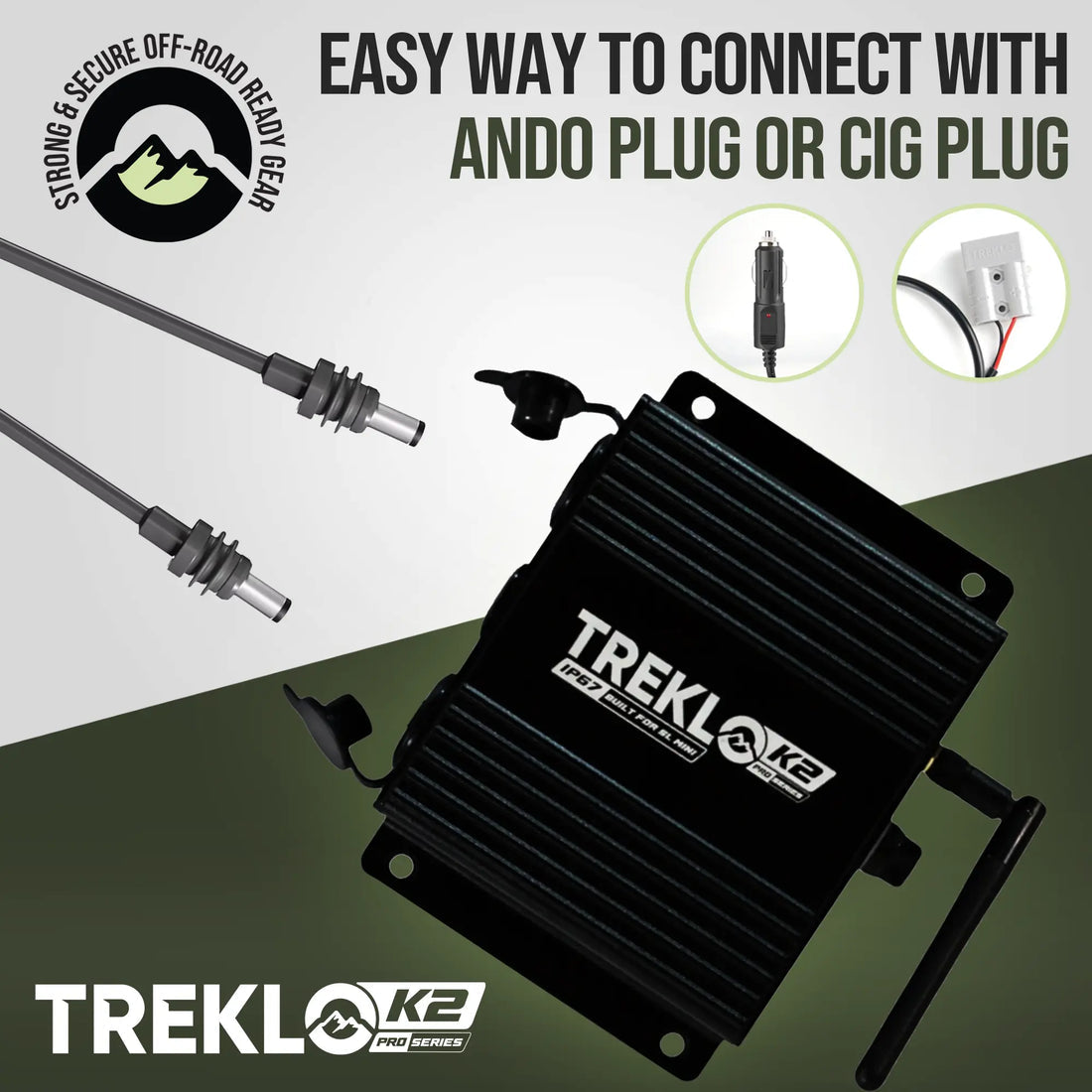 TREKLO - K2 Boosted Power Supply and Remote for Starlink Mini