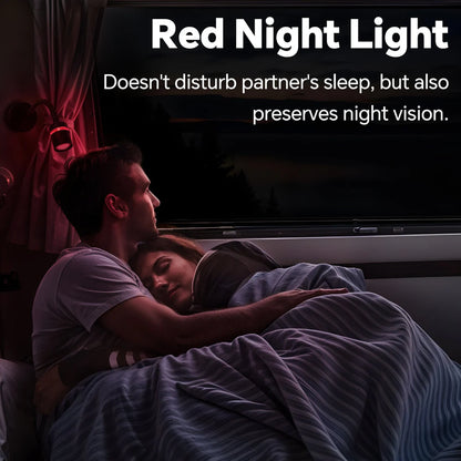 Pair of Black Evo Reading Lights With Dimming and USB