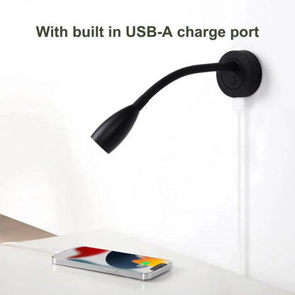Pair of Max Reading Lights with USB and Dimming