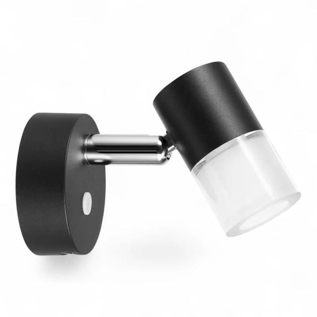 12v LED Swivel Reading Light Black