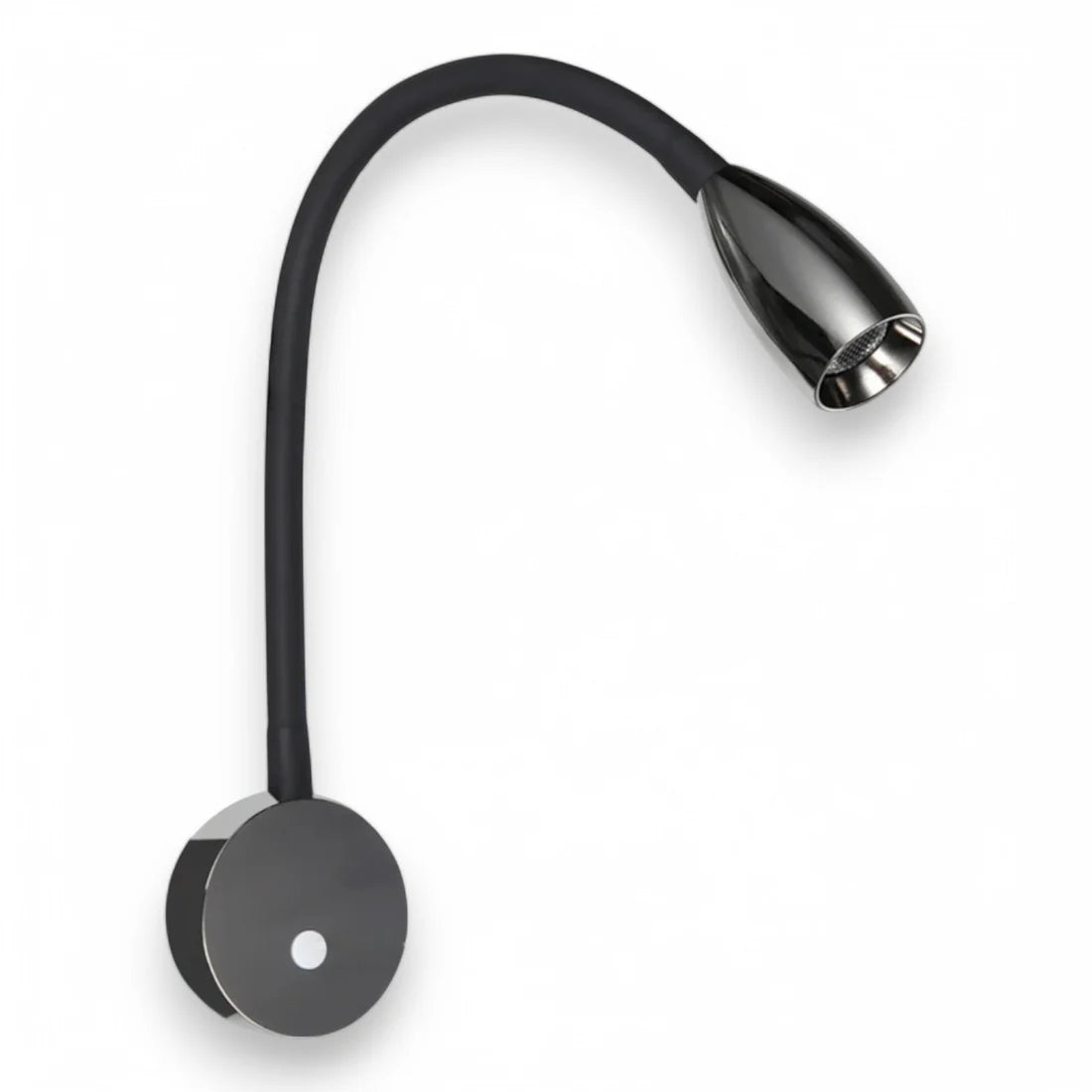 12 / 24v Wall Reading Light (Gun Metal Gloss Black)