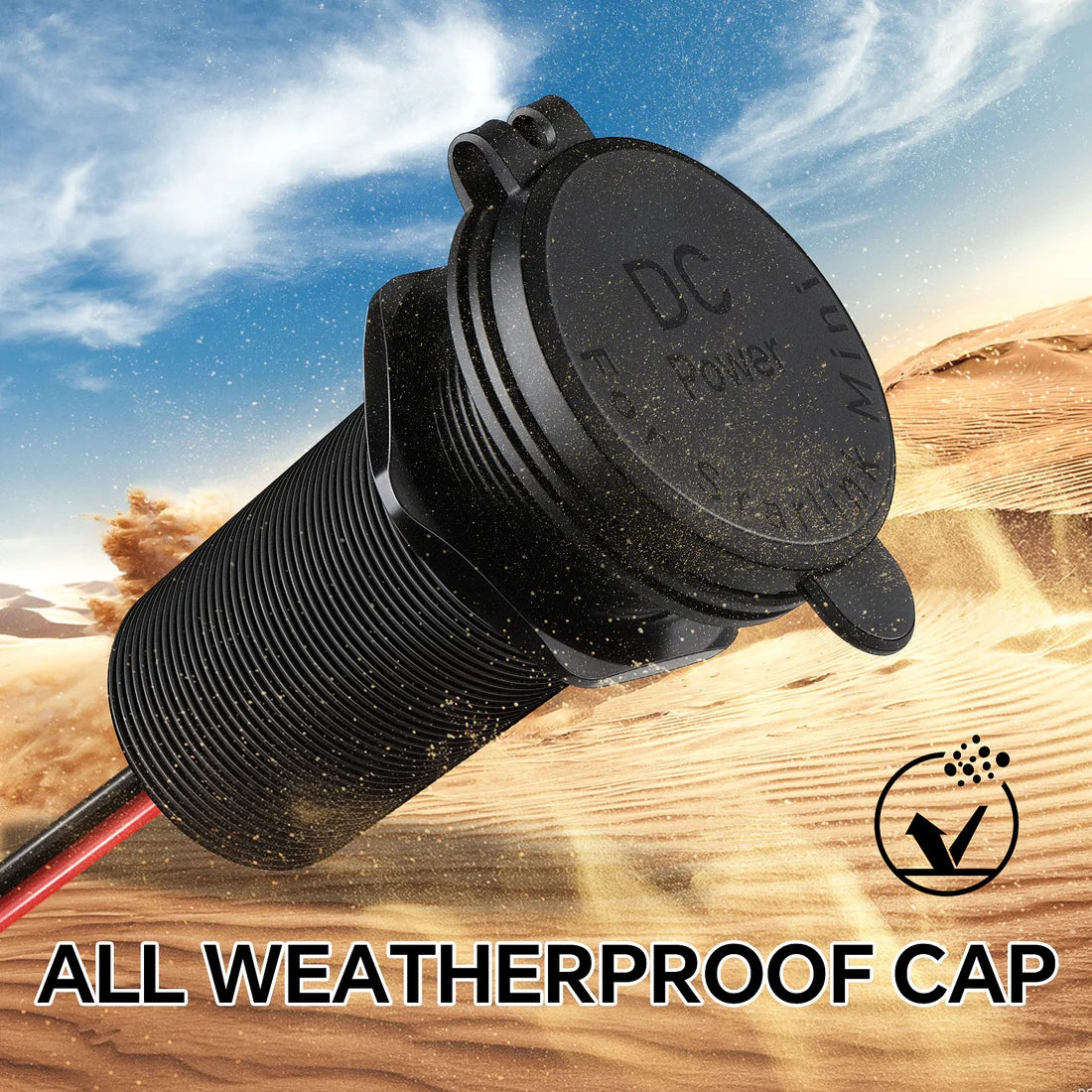 Starlink Mini Waterproof Boosted Caravan / Canopy Power Outlet