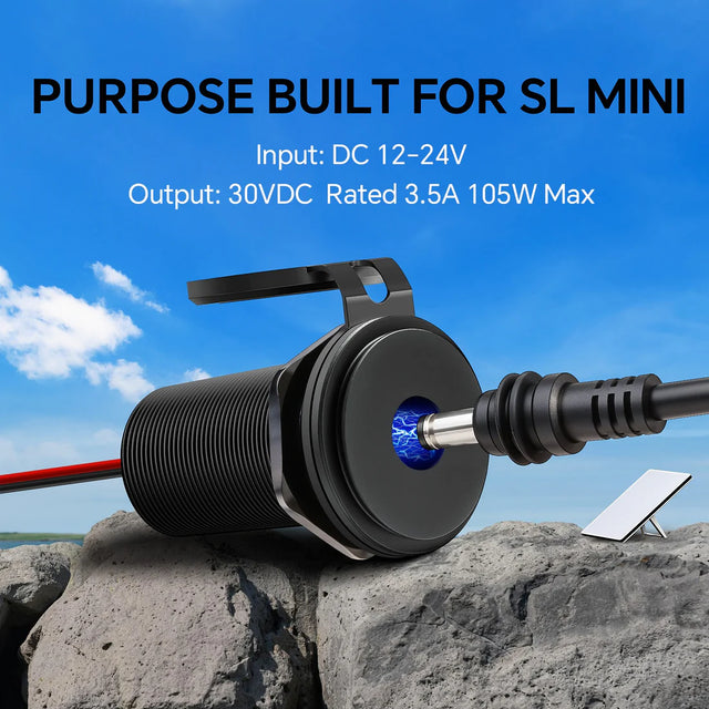 Starlink Mini Waterproof Boosted Caravan / Canopy Power Outlet