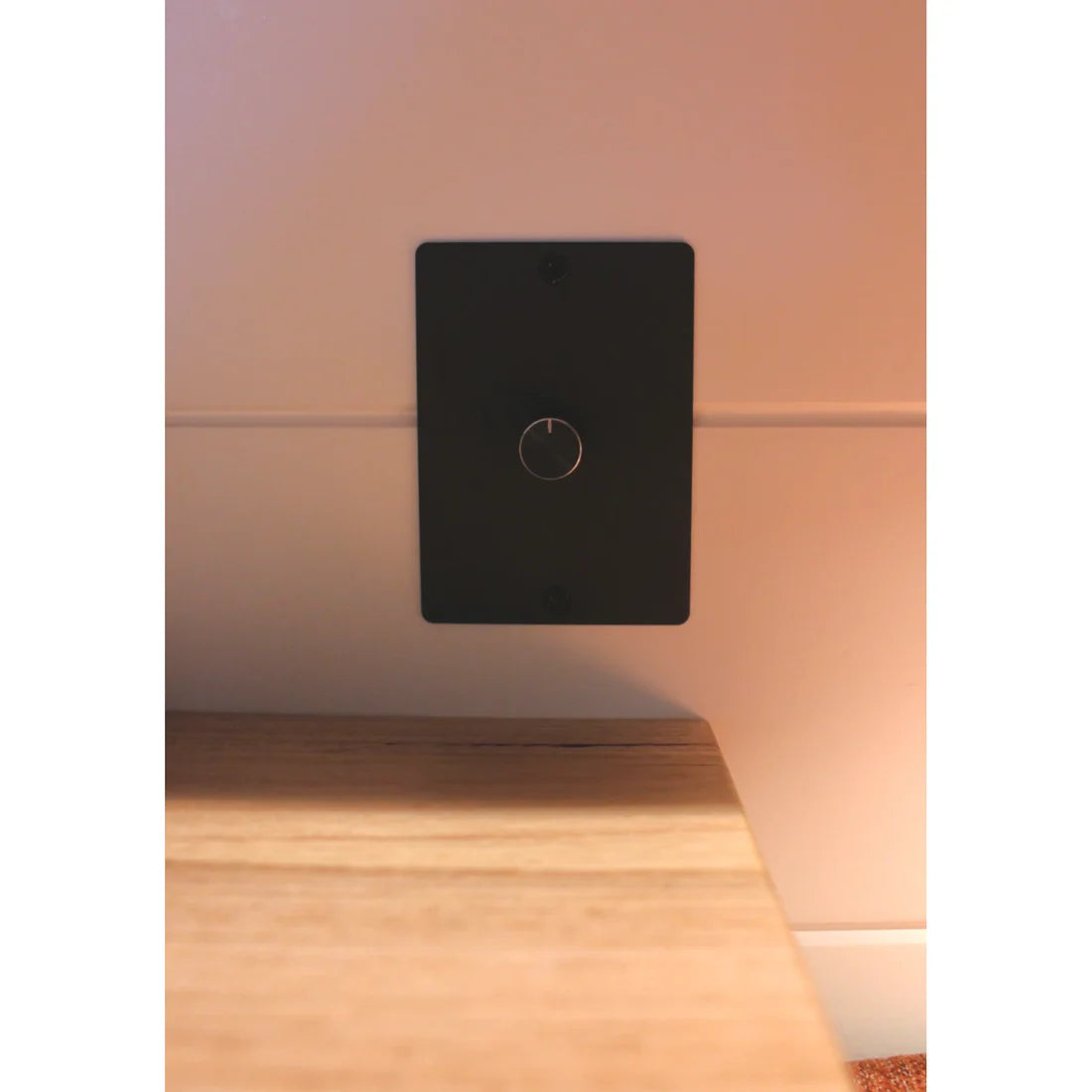 12V PWM LED Dimmer Switch - Black Panel