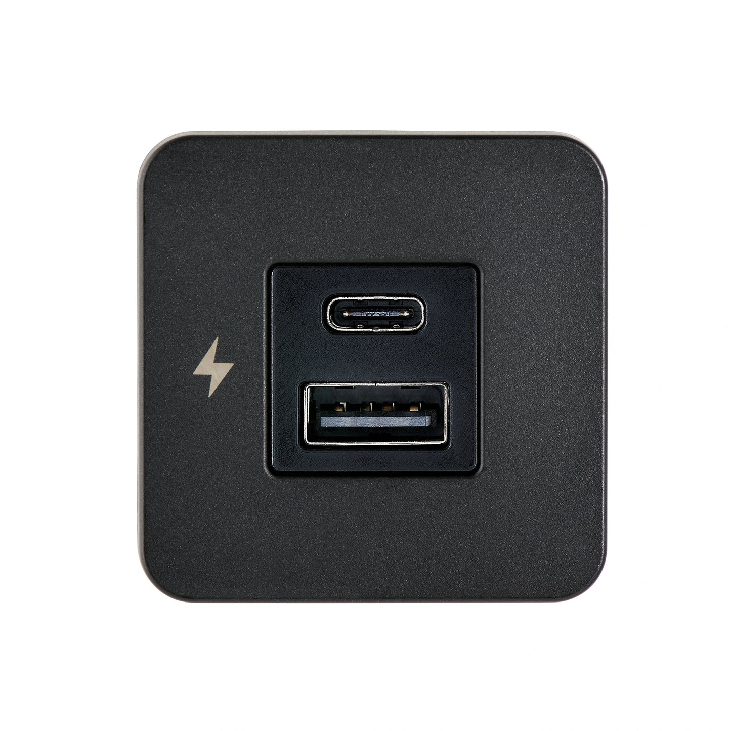 USB-A & C Interior Charging Socket - Black Bezel