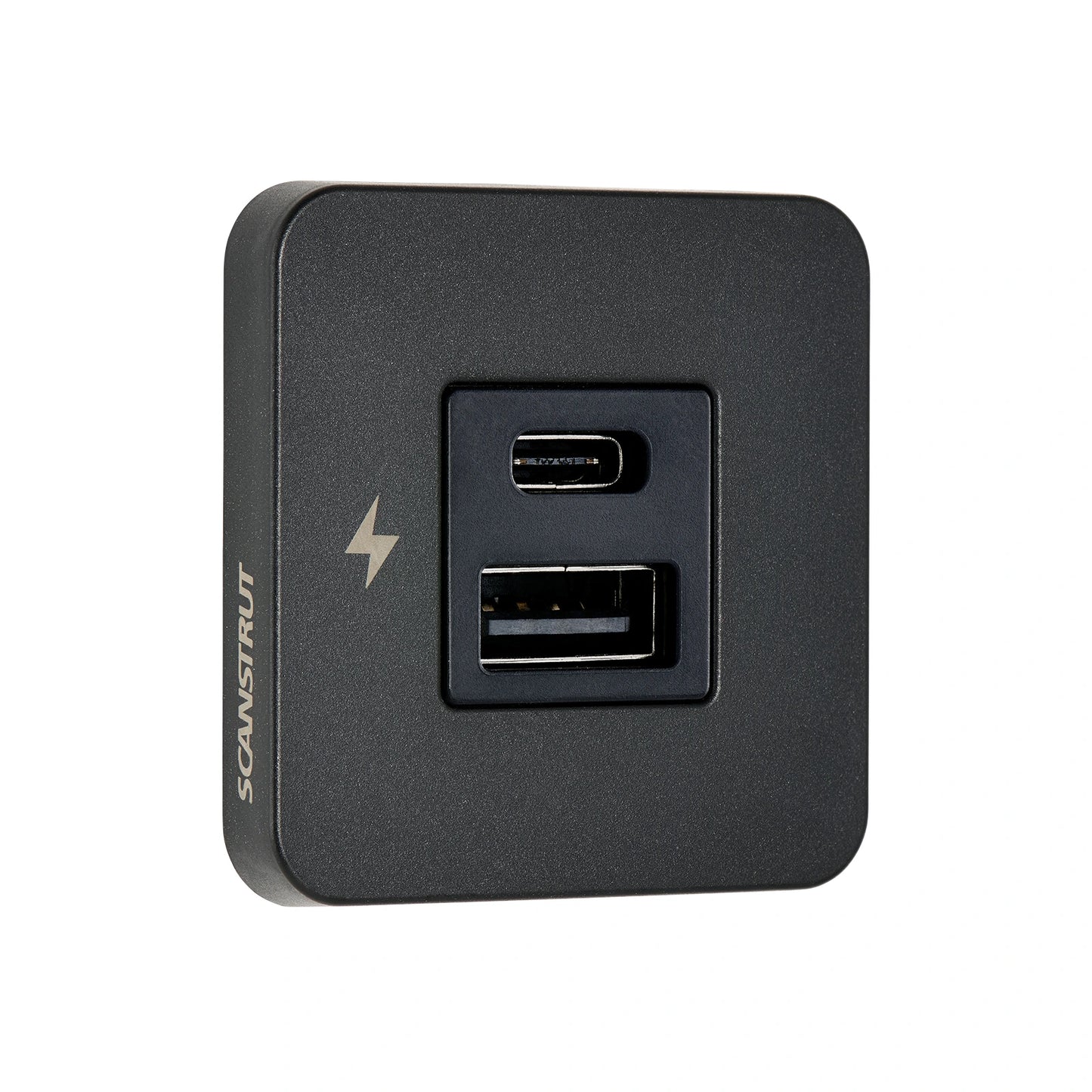 USB-A & C Interior Charging Socket - Black Bezel