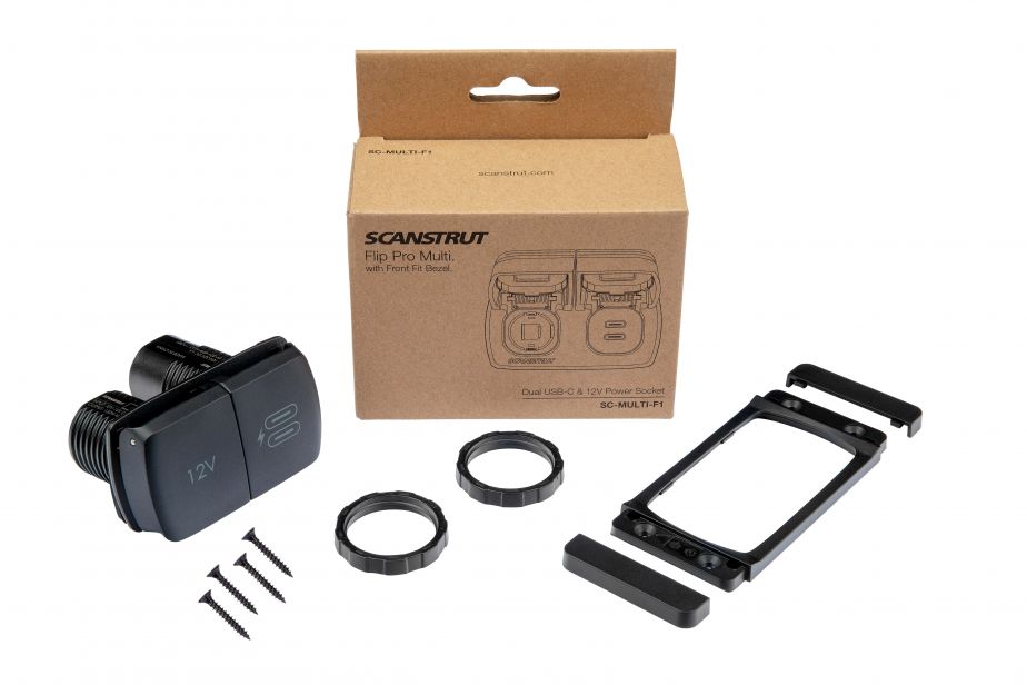 FLIP PRO SC-Multi-F1 12V Socket & Dual USB-C